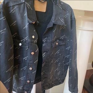 Denim Logo Jacket